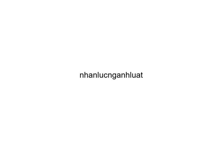 nhanlucnganhluat