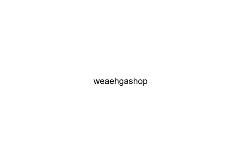 weaehgashop