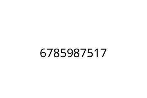 6785987517
