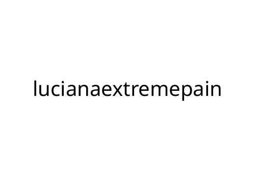 lucianaextremepain