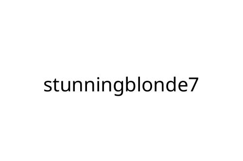 stunningblonde7