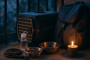 pet travel packing list