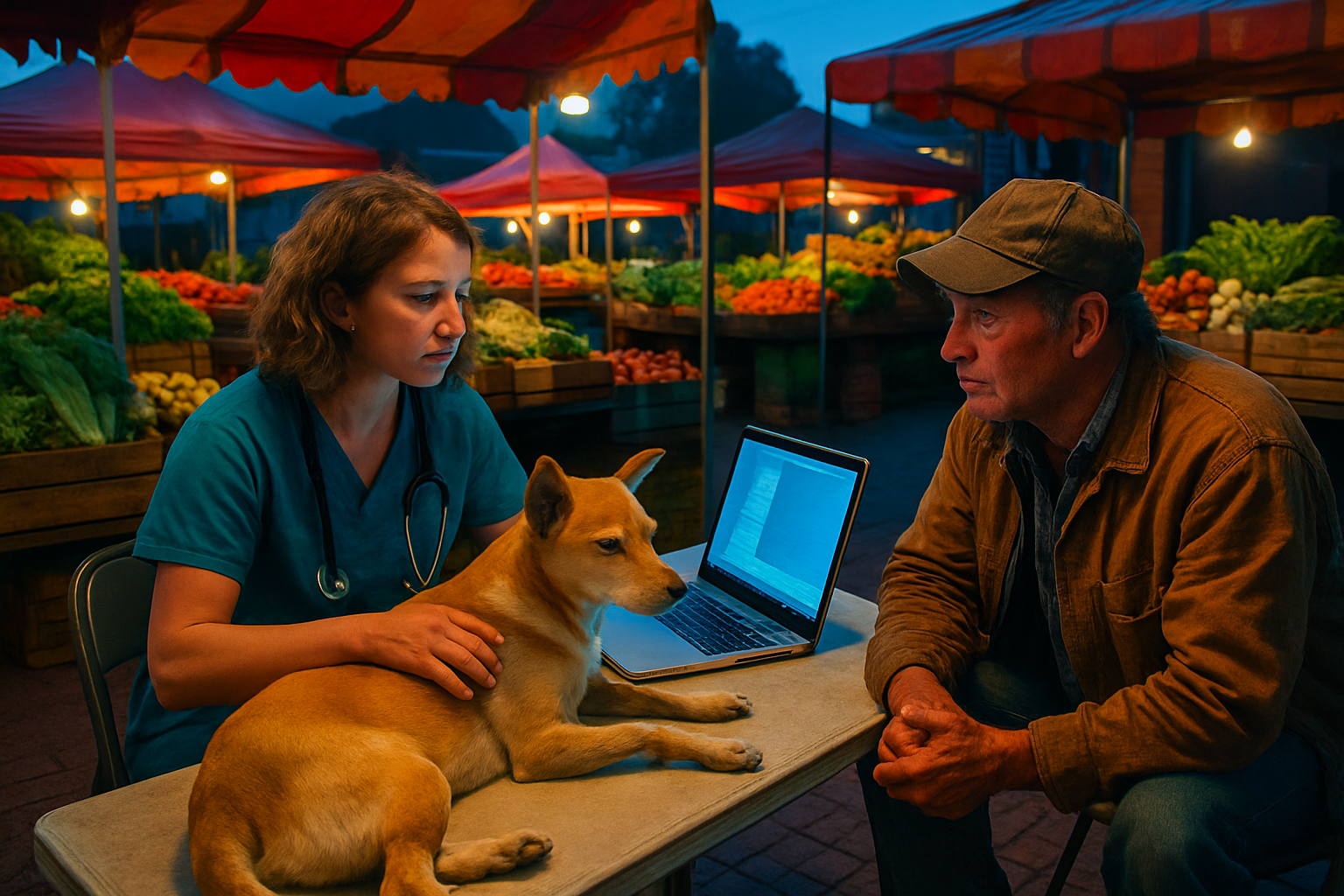 veterinary consultation