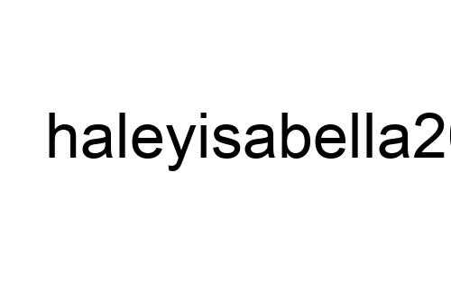 haleyisabella2015