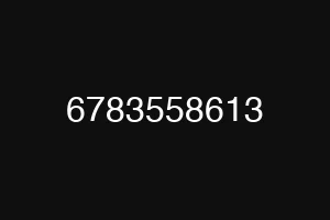 6783558613