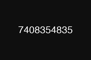 7408354835