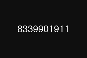 8339901911