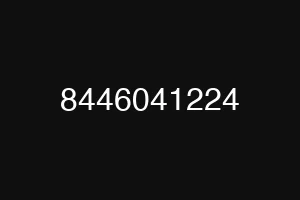 8446041224