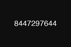 8447297644