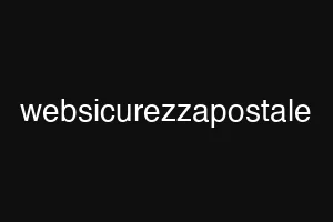 websicurezzapostale