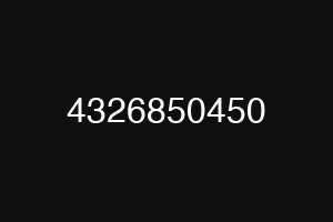 4326850450