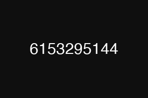 6153295144