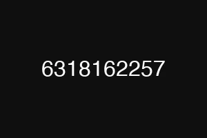 6318162257