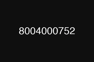 8004000752