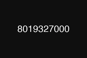 8019327000