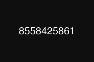 8558425861