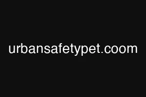 urbansafetypet.coom